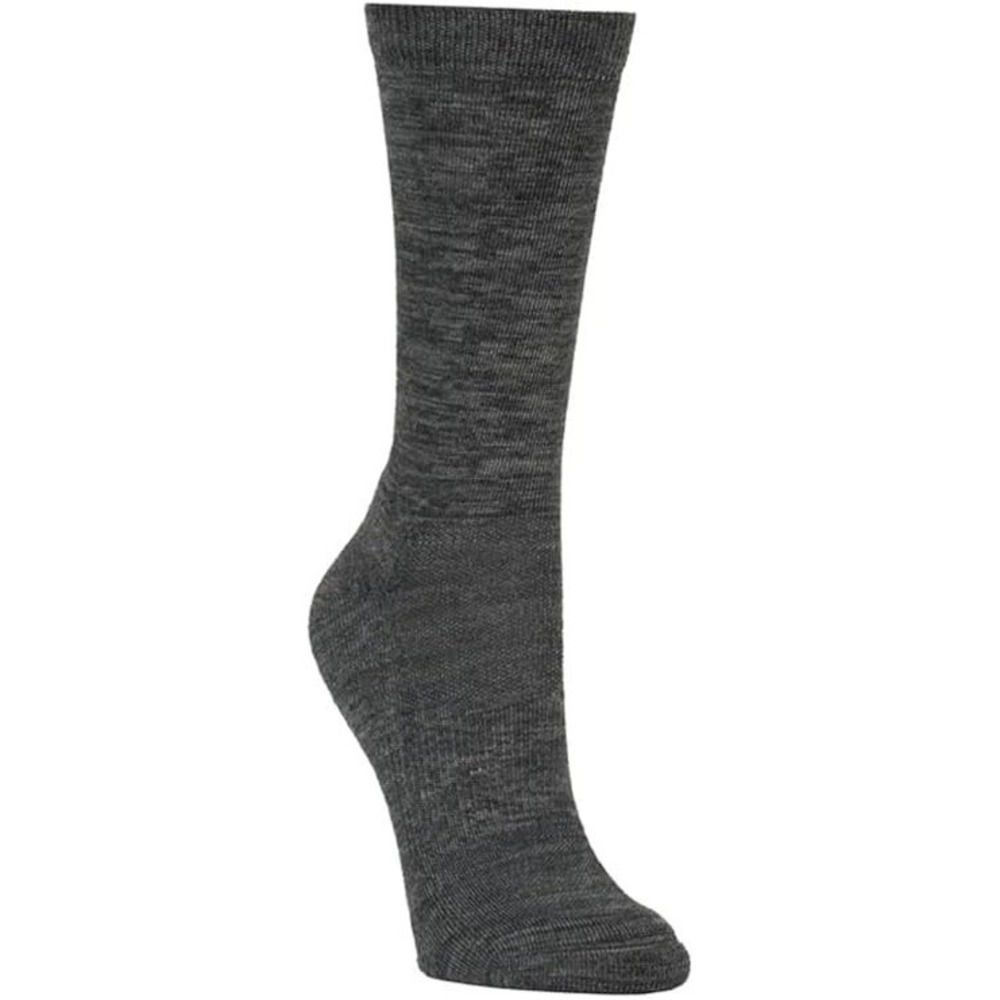4 Pairs Kirkland Signature Women Ladies Extra Fine Merino Wool Blend Crew Socks - Picture 4 of 6